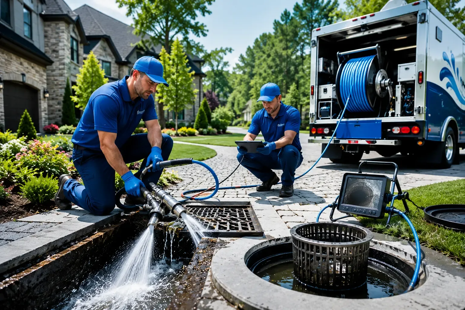 Local outdoor drain cleaning professionals in Jarales, NM